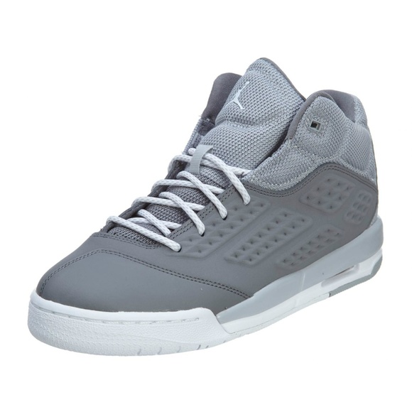 Jordan Other - Jordan New School Big Kids Cool Wolf Grey White